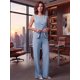 thumbnail image 2 of Conjunto 2 Piezas Elegante, Chaleco Moderno y Pantalón de Corte Amplio, Estilo Sofisticado para Mujer, 2 of 5