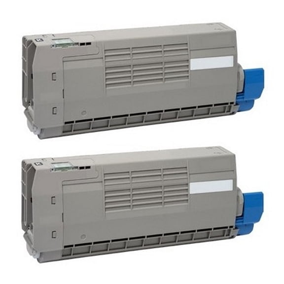 PrinterDash Compatible Replacement for OKI46507616_2PK - Black