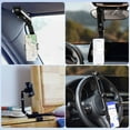 thumbnail image 5 of Car Phone Mount, TSV Universal Cell Phone Holder for Car Sun Visor, 360° Adjustable Rotation Rearview Mirror Phone Cradle Clip Compatible with 4-7.2 inch Smartphones, 5 of 7