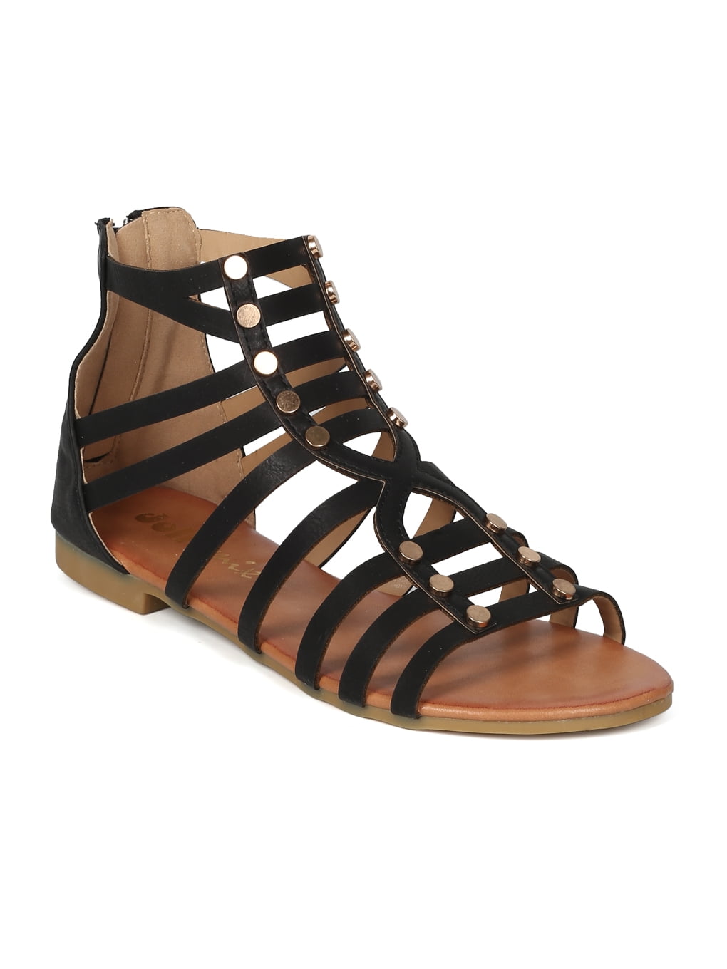 walmart studded gladiator sandals