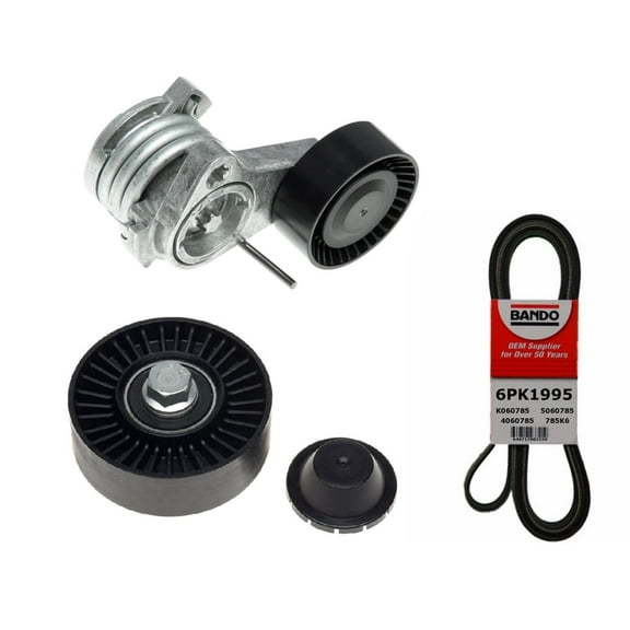 Eng Driver Belt and Belt Tensioner For 09-13 BMW 328i xDrive 11288624196