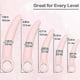 thumbnail image 2 of Qoqiu 5-pack Silicone Pelvic Floor Muscle Dilator Trainer Setpelvic Wand Massager For Womenpelvic Floor Muscle Trainer, Pelvic Floor Strengthening Yal, 2 of 5