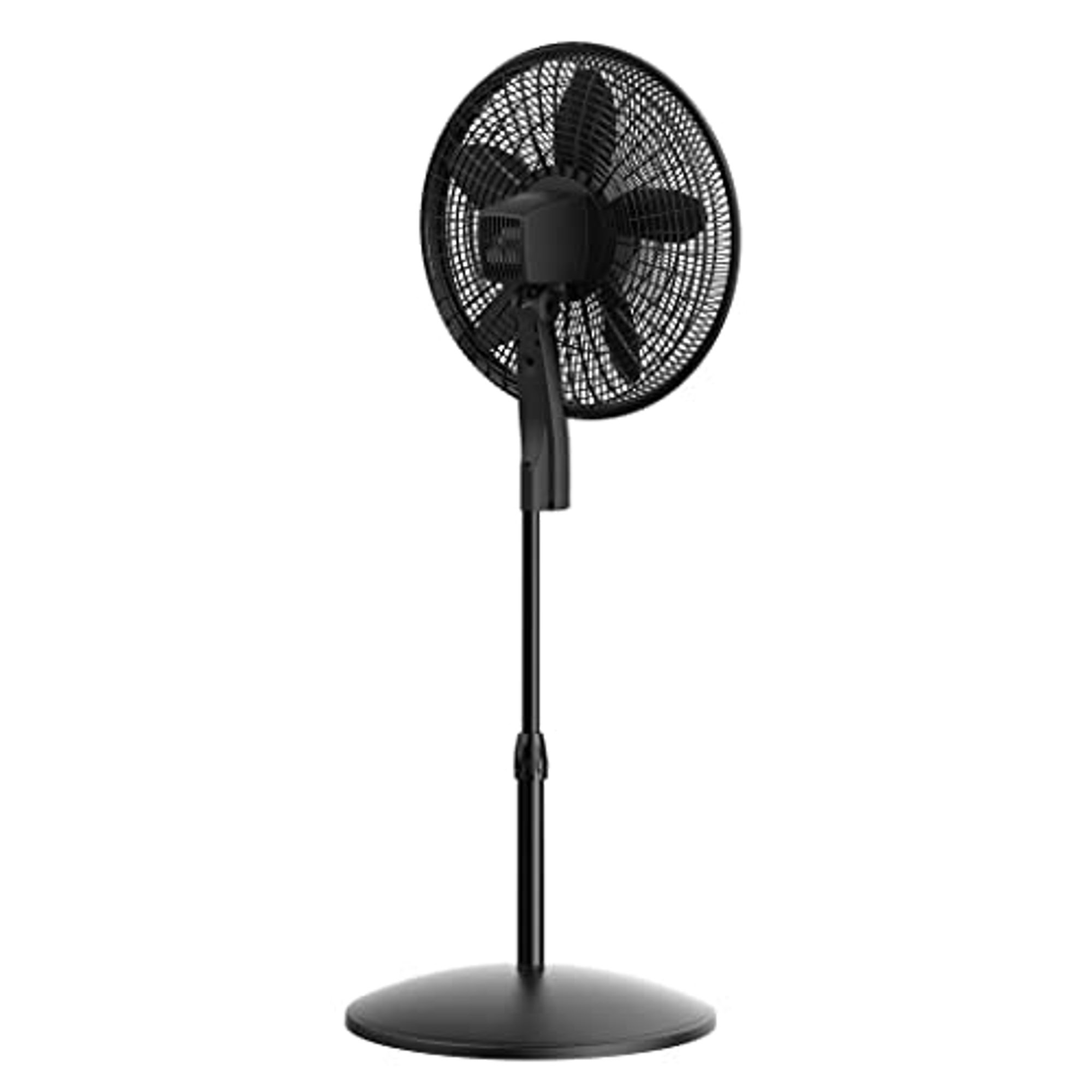 Lasko Oscillating 18-inch EcoQuiet DC Motor 12-Speed Pedestal Fan with  Remote Control, Black, S18708, Large | Walmart Canada