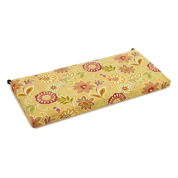 Blazing Needles 42 x 19 in. Outdoor All Weather UV Resistant Bench / Swing Cushion