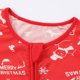 thumbnail image 5 of Cowsor Onepiece Romper Baby Boy Girl Newborn Zip Up Outfit Long Sleeve Rollover cuffs, 5 of 7