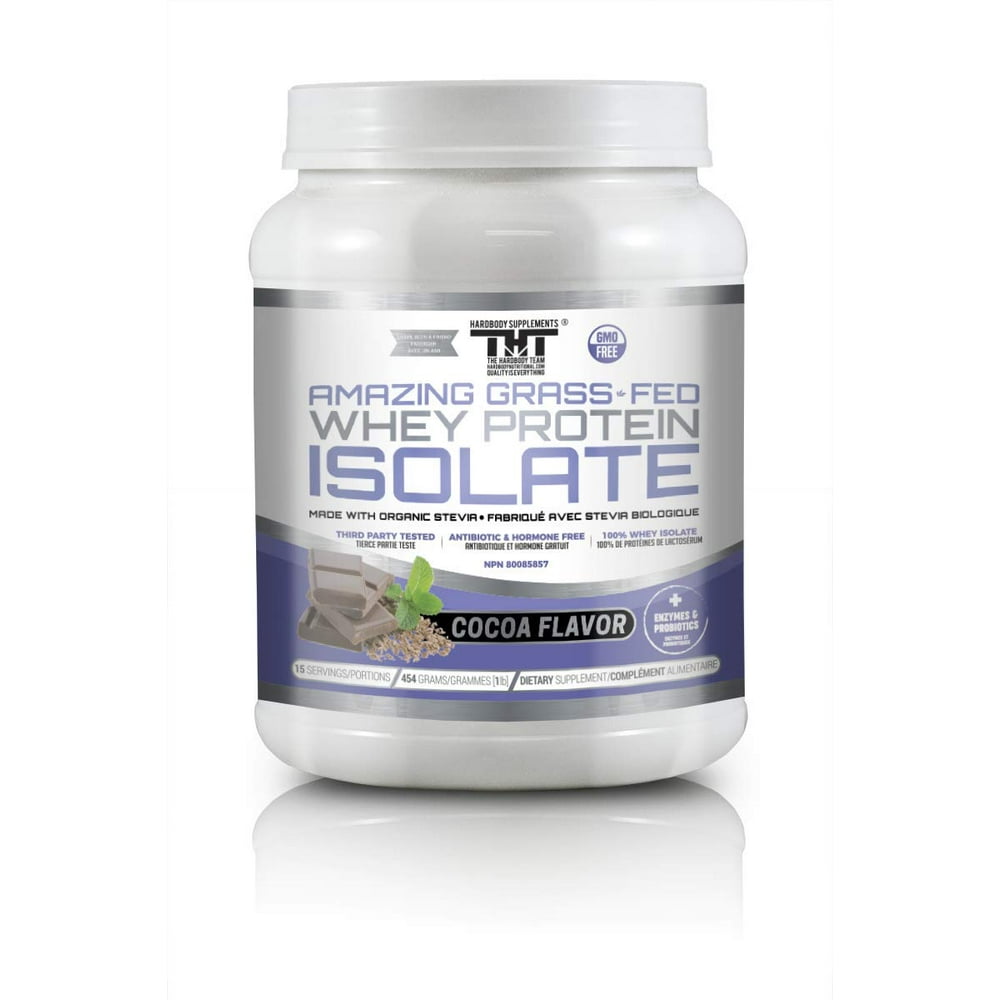 Amazing Grass Fed Whey Protein Powder made with Probiotic’s, Digestive