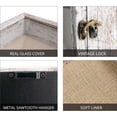 thumbnail image 2 of White Shadow Box Frame Real Glass Window Door with Hinge 13 x 16, 2 of 7
