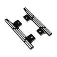 thumbnail image 3 of 2 pedales para coche RC 1:12, piezas de repuesto resistentes, placa de pie para tablero lateral RC para modelo de coche para MN78 MN82 LC79 DIY Negro, 3 of 9