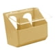 thumbnail image 2 of Comedero para palomas, caja colgante, accesorio de jaula, resistente y ligero, estuche de alimentación para palomas, estuche de almacenamiento de Caqui, 2 of 8