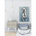 thumbnail image 3 of Parvez Taj Ecstatic Dalmatian Canvas Wall Art, 3 of 9