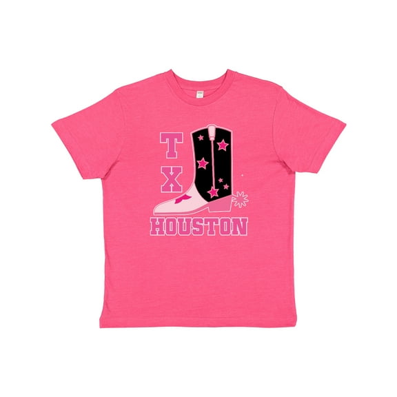 Inktastic Houston Texas Cowgirl Youth T-Shirt