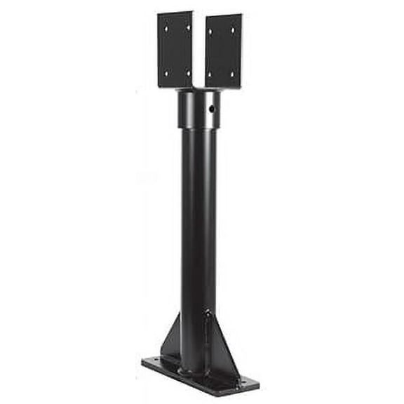 SkyLift SK18-HD5.5 18" Heavy Duty Skylift Roof Riser with 5-1/2" Saddle - Black