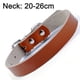 thumbnail image 2 of Collar de cuero para perros - Hecho en EE.UU. - Cuero americano de grano completo,, 2 of 5