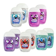CRAZY CLEANZ     30ml Hand Sanitizer 10 Pack | Berry Swirl, Frosted Strawberry, Vanilla Swirl, Strawberry, and Blue Raspberry Scents