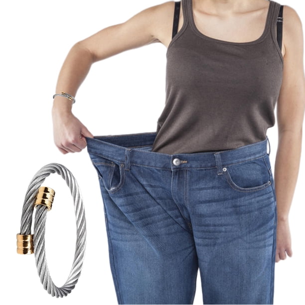 Pulsera Abierta de Acero de Aleación de Titanio Onlyliua con Detumescencia para Hombres y Mujeres