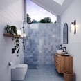 thumbnail image 2 of Vela 35.5 in x 78 in Glass Shower Panel - Single Fixed Panel, 2 of 7