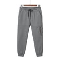 thumbnail image 5 of ZXLBBD Boys' Jogger Pants with Zipper Ankle Loose Fit Sports Sweatpants for Kids Comfortable Playwear Fashion Casual Daily Wear,Grey,Size 13 Y-14 Y, 5 of 5