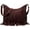 Coffee, variant on Fringe Hobo Bags for Women - Suede Tassel Hippie Crossbody Bag Western Purse Cowgirl Purses Tassel Bag