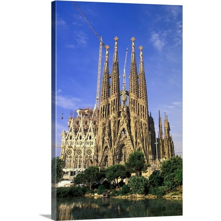 Great Big Canvas Spain Barcelona Sagrada Familia Cathedral