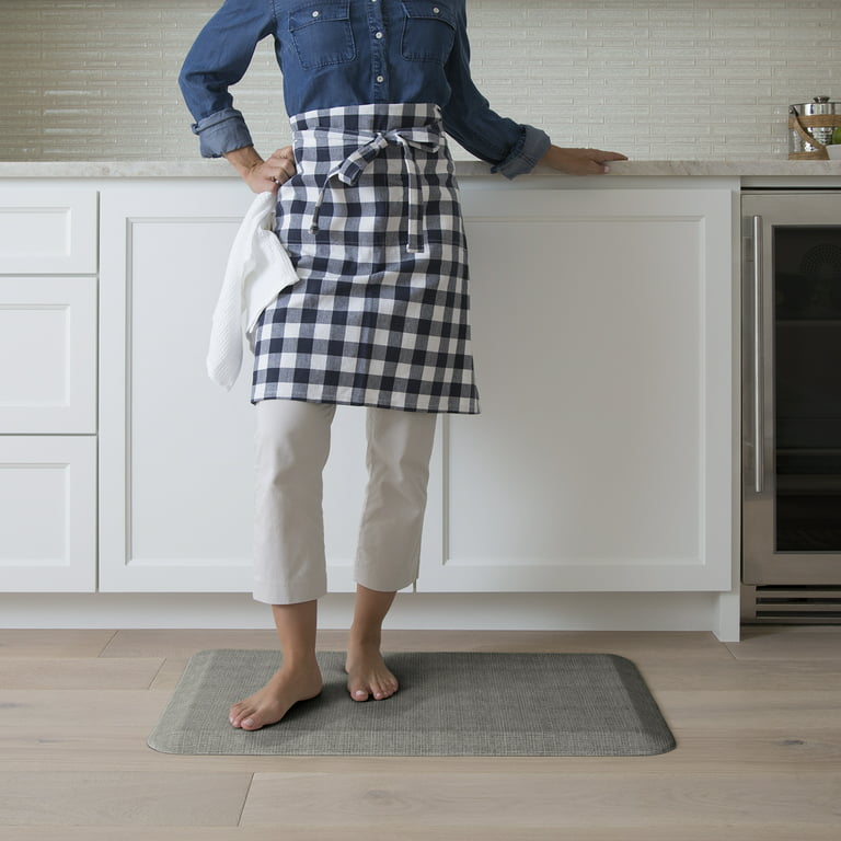GelPro Designer Comfort Tweed Grey Goose Kitchen Mat 20x32 +