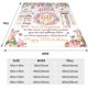 thumbnail image 3 of LHSHID to My Daughter Blanket Daughter Gifts from Dad Daughter Birthday Gifts Ideas Lion Birthday Gifts for Daughter Christmas Graduation Soft Cozy Flannel Throw Blanket 40"x50", 3 of 7