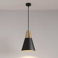 thumbnail image 2 of 9241-MW/MG-Millennium Lighting-Annos - 1 Light Pendant-14.5 Inches Tall and 12 Inches Wide-Matte White/Modern Gold Finish, 2 of 7