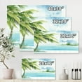 thumbnail image 4 of Designart Palm Beach Resort At Dawn I Canvas Wall Art, 4 of 4