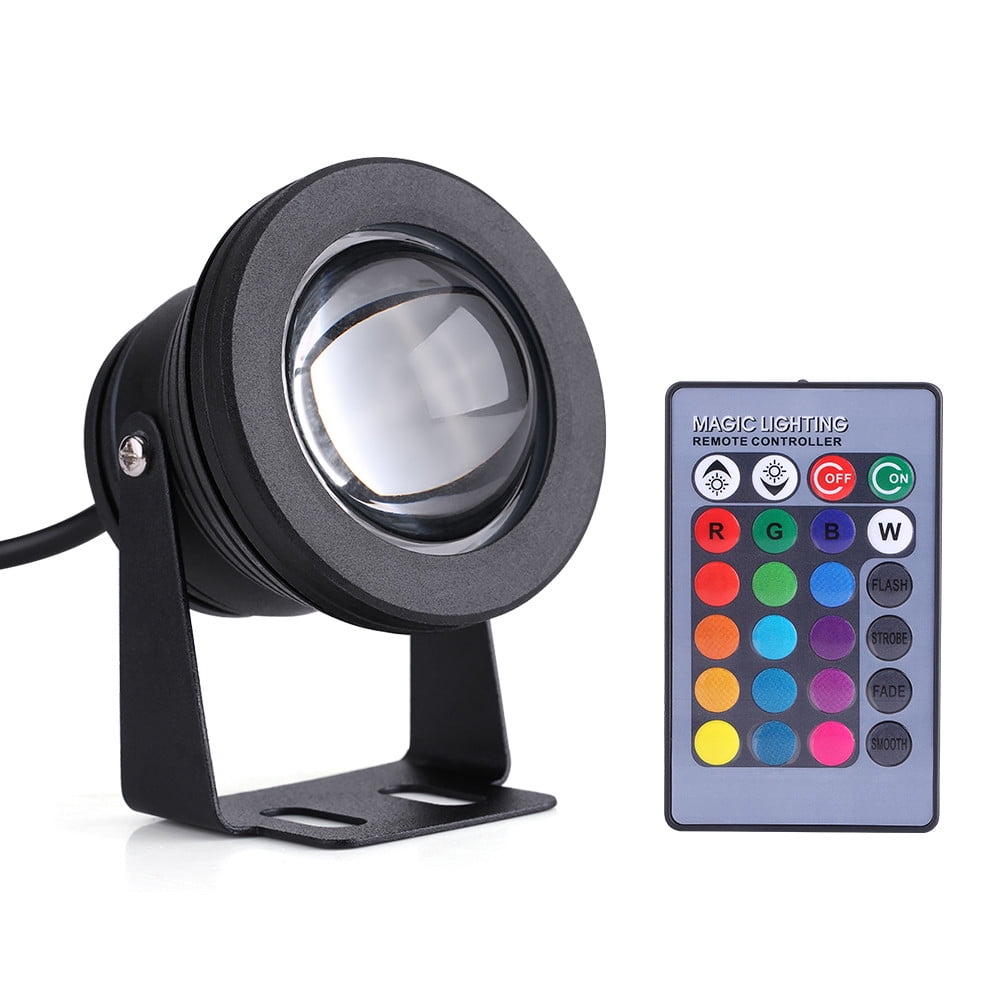 Fyydes Underwater RGB LED Light,Underwater Light,Marine Boat Yacht 10W