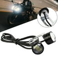 thumbnail image 4 of Lefu 2pcs LED Motorcycle Super Bright Driving Light Eagle Eye Reverse Backup Fog Lamp, 4 of 9