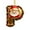 P, variant on DAMAI 26 Letter Gold Christmas Ornaments With Cartoon Santa Claus- 2D Initial Ornaments for Christmas Tree, Personalized Name Decorations with Alphabet Letters for Holiday Decor