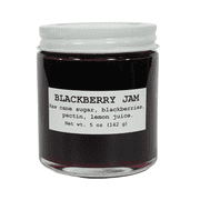 Blackberry Jam, 5 oz - Craft, Gourmet, Unusual Jams & Jellies Made in West Virginia, USA