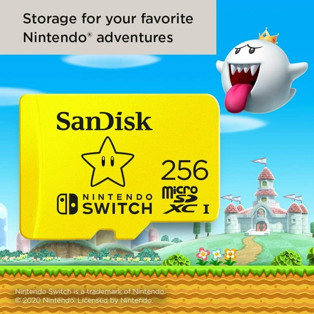 SanDisk® microSDXC™ card for Nintendo Switch™, 256GB