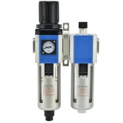 KAUU Air Compressor Flow Filter Pressure Regulator Lubricator Combination Oil Water SeparatorGFC300-15 LMZ