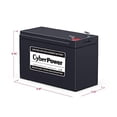 thumbnail image 5 of Batería CyberPower RB1270B, Batería de Reemplazo, 5 of 5