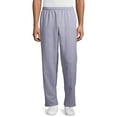 thumbnail image 1 of Gildan Men's Fleece Open Bottom Sweatpants with Pockets, Style G18300, Sport Grey, Medium, 1 of 2