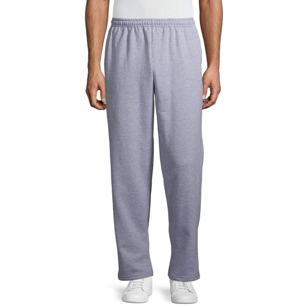 gildan sweatpants open bottom with pockets