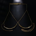 thumbnail image 5 of Kkkded Chaîne de Poitrine pour Femmes - Couleur Unie, Inox, Forme Triangulaire, pour Bikini et Club (Répétée, Mais Conservée comme original), 5 of 5