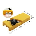 thumbnail image 2 of Woodworking Gypsum Board Planer Tool Drywall Edge Chamfer Hand Planes Box Hand Plane, 2 of 7