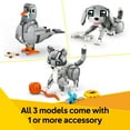 thumbnail image 6 of LEGO Creator 3in1 Playful Cat Toy - Building Toys W/ 3 Building Options, Cat, Dog, or Pigeon - Animal Figures for Kids, Girls & Boys, Ages 8+ - Gift Ideas for Birthday - 31163, 6 of 8