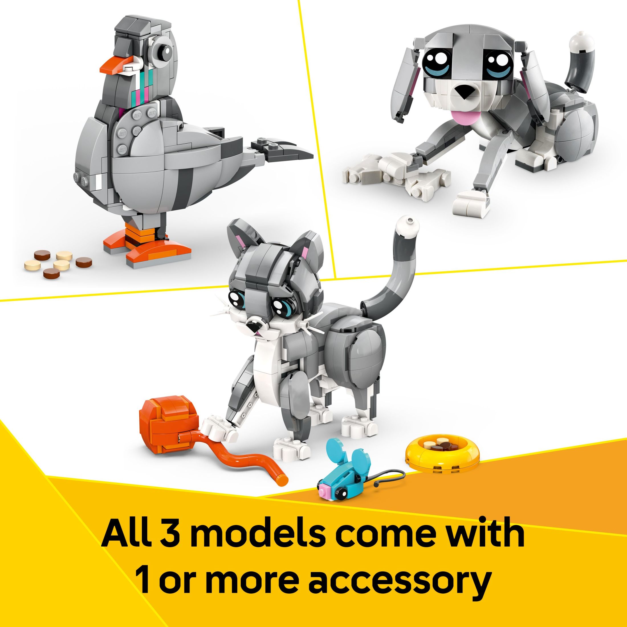 LEGO Creator 3in1 Playful Cat Building Set photo 5