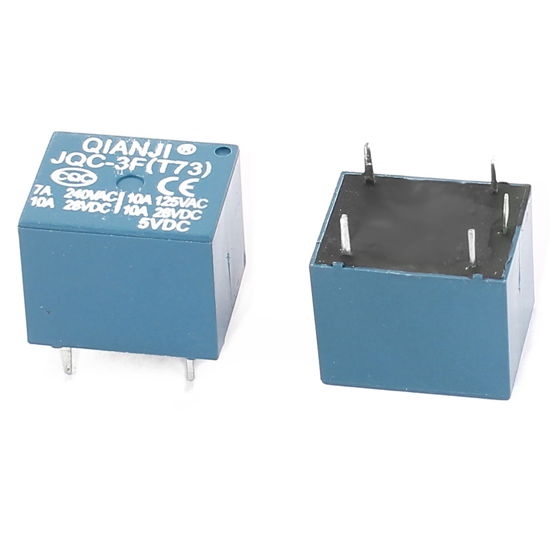 Relè JQC-3F(T73) Per Scheda PC - Bobina 5VCC, SPDT, 7A 240VCA, 5 Pin, Confezione Da 5 Pezzi - Foto 11
