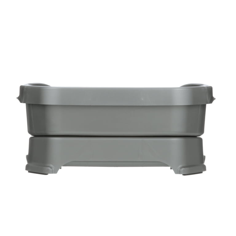 Neater Feeder Deluxe Small Gunmetal Grey Neater Pets