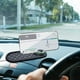 thumbnail image 3 of Soporte de teléfono móvil multifuncional para salpicadero de coche | Almohadilla antideslizante 3 en 1 | Soporte giratorio 360° | Ángulos de visión ajustables | Visualización temporal de número de, 3 of 5