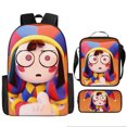 thumbnail image 1 of The Amazing Digital Circus Amazing Digital Circus Cartoon Student Backpack, 1 of 2
