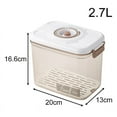 thumbnail image 1 of BUYISI Food Vacuum Storage Box Sealed Fresh-Keeping Food Dispenser Large Capacity 2.7L, 1 of 5
