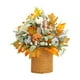 thumbnail image 1 of Corona de otoño, decoración de otoño, guirnalda decorativa, colgador de puerta, cesta, corona para Acción de , pared, exterior, patio, otoño, 1 of 9