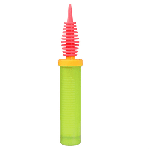 Qualatex Gonfleur à main - Pompe à ballon double action - Vert citron Qualatex Gonfleur à main - Pompe à ballon double action - Vert citron