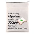 thumbnail image 1 of You Can't Buy Happiness But You Can Buy Books Book Worm Gift Book Lover Book Sleeve Gifts Bookish Gift, 1 of 6