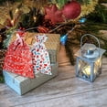 thumbnail image 4 of 30pcs Christmas Gift Bags, Plastic Christmas Gift Bags With 30 Packing Ribbon For Christmas Decoration And Gift Wrapping, 4 of 5