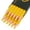 Yellow, variant on FENGGHAO 12-Pack Industrial Wax Marking Crayons, Peelable Pull String Crayons for Lumber Metal and Fabric, Yellow